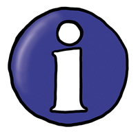 info (Quelle: BIÖG) i-Symbol für: Information